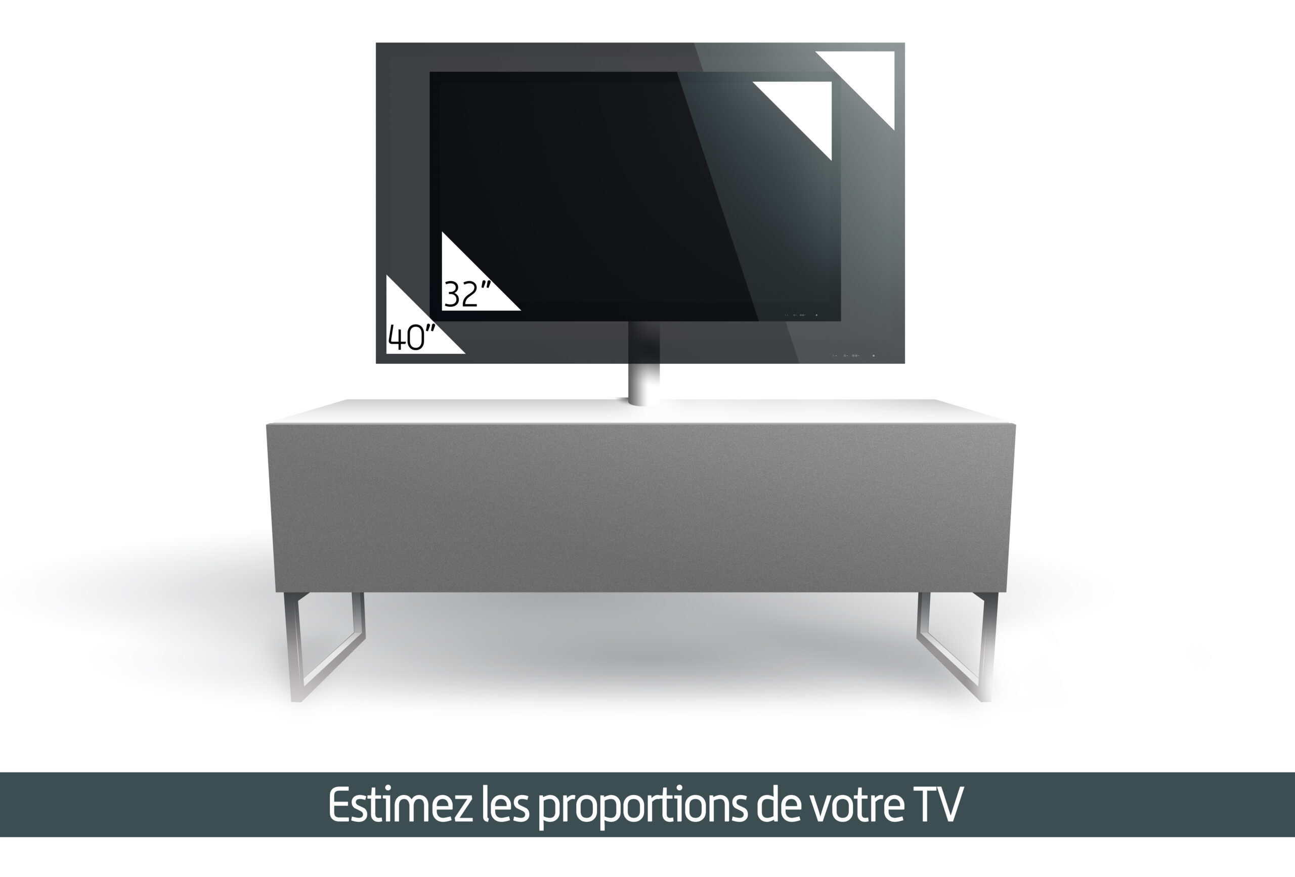 meuble TV face 32-40-120
